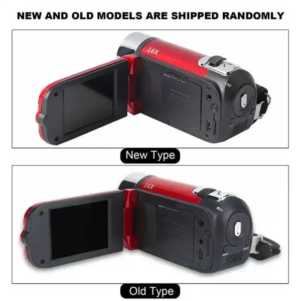 1080P Full HD Digital Camera 270° Rotation DV Video Recorder 2.7inch Touch Screen Digital Camcorder 16X Digital Zoom CMOS Sensor - Image 6